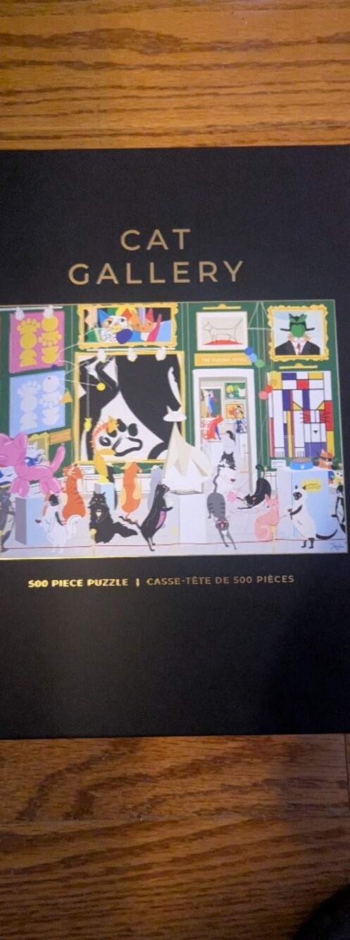 Nwt - Hobbry 500 Piece Puzzle - Cat Gallery